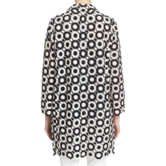 Kate Spade New York Cotton Guipure Lace Coat - Picture 3 of 9